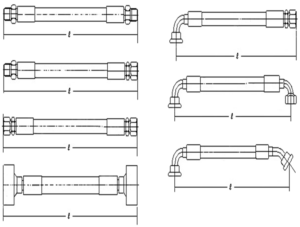 ホースの長さ参考図